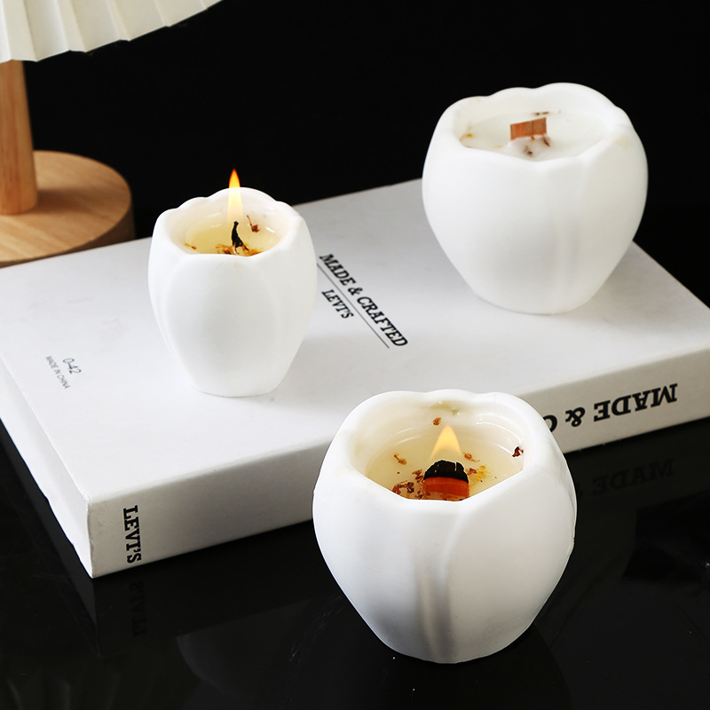 Home Fragrance Usa - 홈 데코용 아로마테라피 캔들, 튤립 모양,
