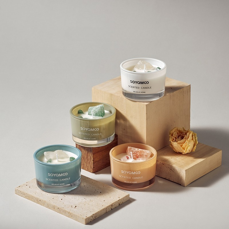 1개입 크리스탈 향초, 오래 지속되는 향, 안전하고 무 - Home Fragrance Non Toxic 리뷰 및 가격
