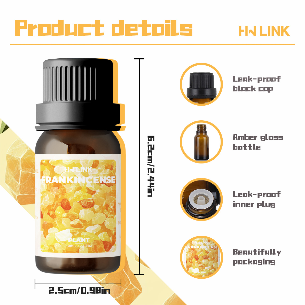 프랑킨센스 에센셜 오일 10ml 순수 천연 프랑킨센스  - Home Fragrance Gift 리뷰 및 가격
